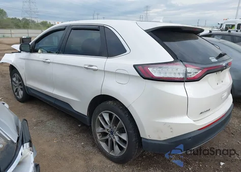 2016 Ford Edge Titanium from USA, damaged, VIN 2FMPK3K86GBC56130